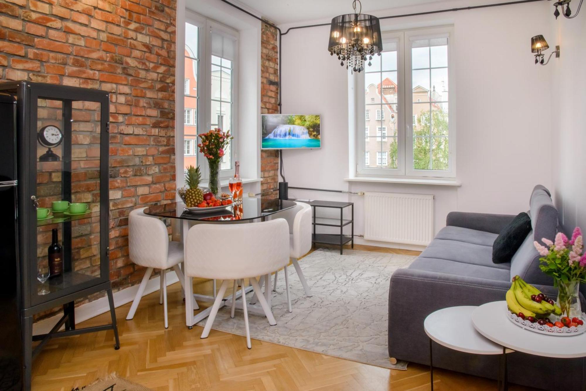 Maya'S Flats & Resorts 63 - 3 Rooms Apartment On Chlebnicka Street Old Town กดัญสก์ ภายนอก รูปภาพ